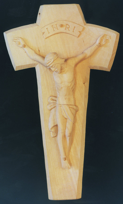 Kruzifix modern , Rohling