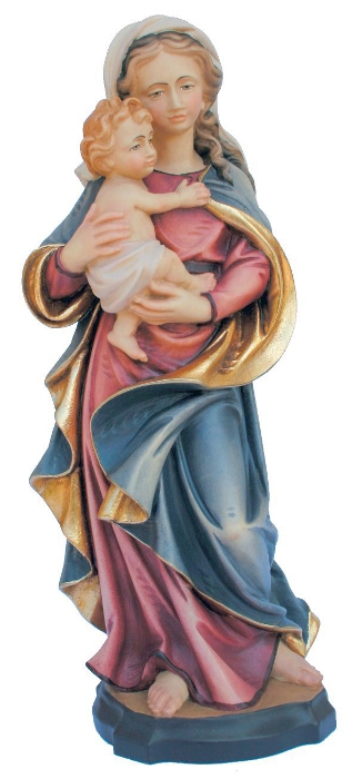 Madonna mit Kind, aus Holz geschnitzt