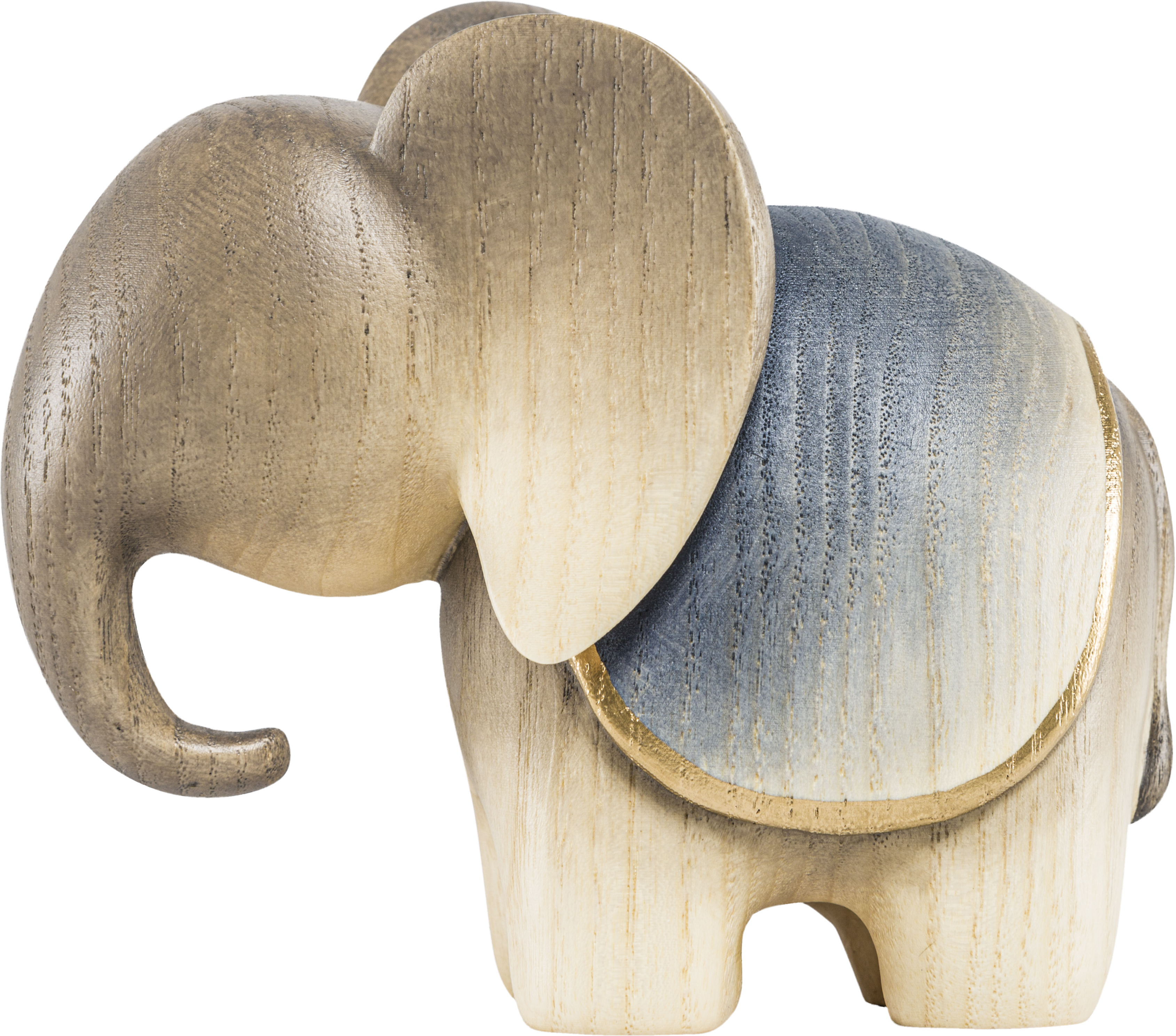 Elefant zur geschnitzten modernen Kinderkrippe   