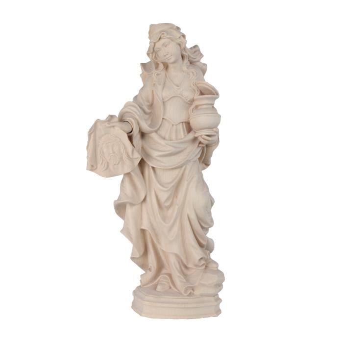 Heilige Veronika, aus Holz geschnitzte Figur